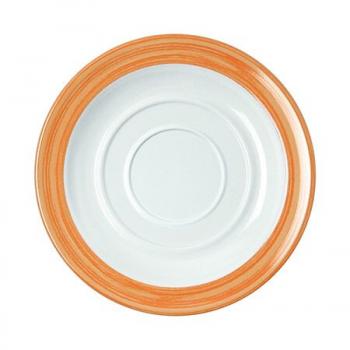 Untertasse, 14cm orange